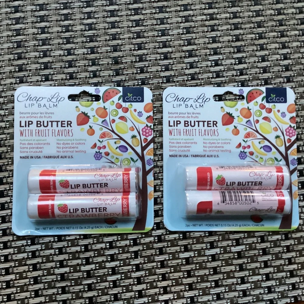 Chap-lip Lip Balm Bundle New 2 packs